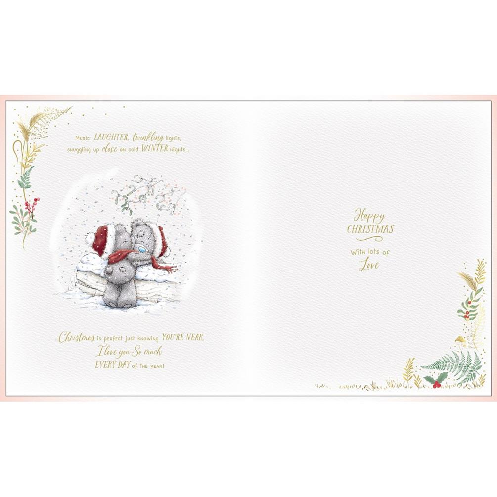Amazing Girlfriend Me to You Bear Boxed Christmas Card Extra Image 1